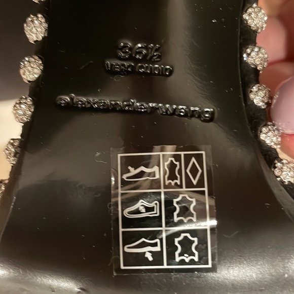 Alexander Wang Nova Crystal High Heel Sandal with PVC - Picture 10 of 10